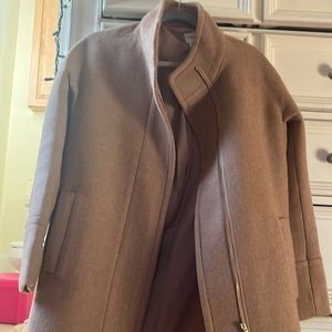 NWOT Jcrew Tan Wool Coat